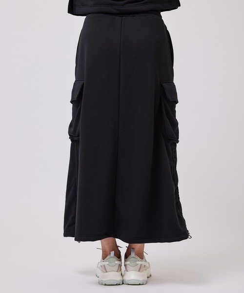 NERGY（ナージー）の「【UV＆吸水速乾】スウェットカーゴスカート（スカート・レディース・ブラック/ピンク/キナリ・M/S）」の11枚目の写真