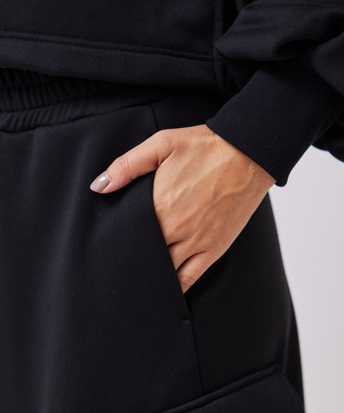 NERGY（ナージー）の「【UV＆吸水速乾】スウェットカーゴスカート（スカート・レディース・ブラック/ピンク/キナリ・M/S）」の13枚目の写真