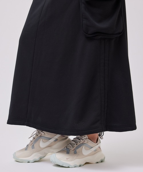NERGY（ナージー）の「【UV＆吸水速乾】スウェットカーゴスカート（スカート・レディース・ブラック/ピンク/キナリ・M/S）」の15枚目の写真