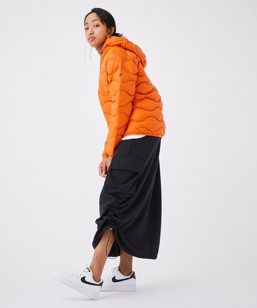 NERGY（ナージー）の「【UV＆吸水速乾】スウェットカーゴスカート（スカート・レディース・ブラック/ピンク/キナリ・M/S）」の17枚目の写真