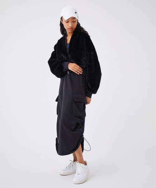 NERGY（ナージー）の「【UV＆吸水速乾】スウェットカーゴスカート（スカート・レディース・ブラック/ピンク/キナリ・M/S）」の20枚目の写真