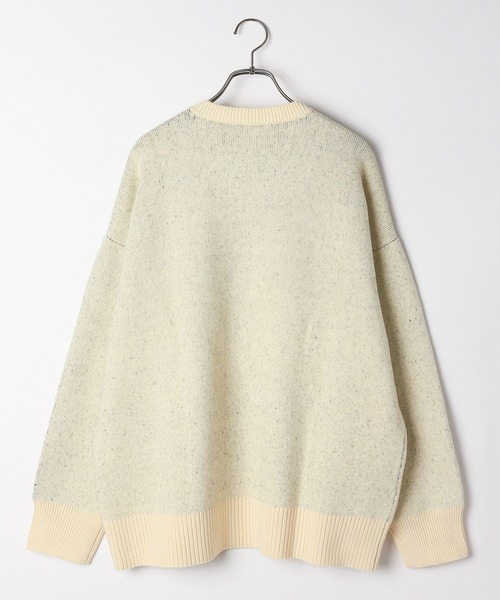 PBLIM（ページボーイリム）の「PBLIM/メッセージロゴニット（ニット/セーター・レディース・オフホワイト/オレンジ/ブラック・FREE）」の10枚目の写真