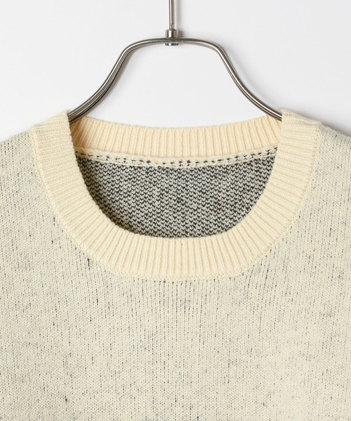 PBLIM（ページボーイリム）の「PBLIM/メッセージロゴニット（ニット/セーター・レディース・オフホワイト/オレンジ/ブラック・FREE）」の11枚目の写真