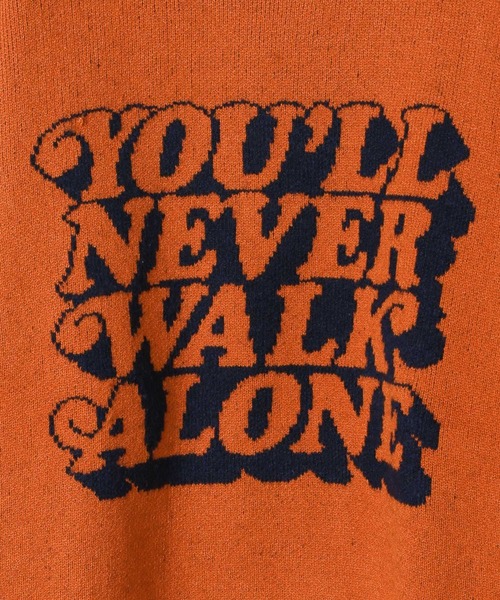 PBLIM（ページボーイリム）の「PBLIM/メッセージロゴニット（ニット/セーター・レディース・オフホワイト/オレンジ/ブラック・FREE）」の19枚目の写真