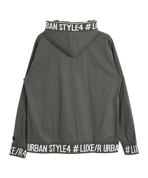 ストレッチ布帛ZIPパーカー（パーカー）｜LUXE/R GOLF（ラグジュ