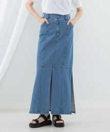 Ray BEAMS / デニム スリット スカート