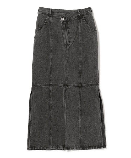 Ray BEAMS（レイビームス）の「Ray BEAMS / デニム スリット スカート（デニムスカート・レディース・ブルー/ブラック・0/1）」の20枚目の写真