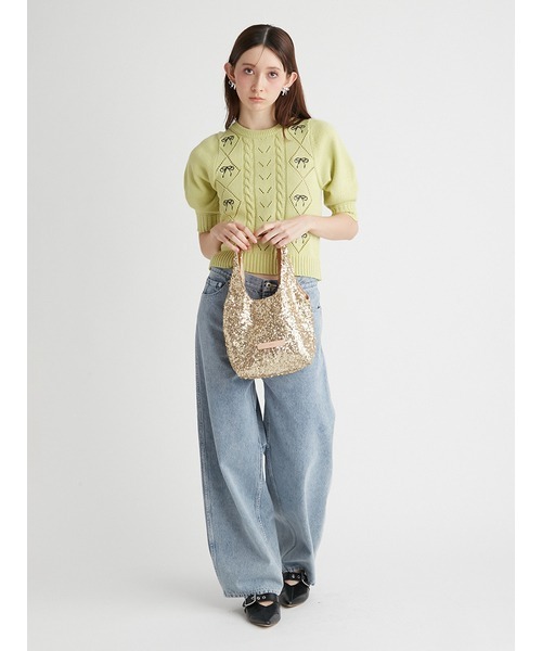 FURFUR（ファーファー）の「カーブワイドデニムパンツ（デニムパンツ・レディース・グレー/ピンク/サックスブルー・0/1）」の15枚目の写真