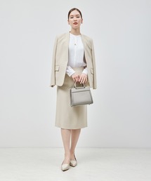 ROPE' | トリアセテートダブルクロス タイトスカート【セレモニー/通勤対応】【洗える】(スカート)