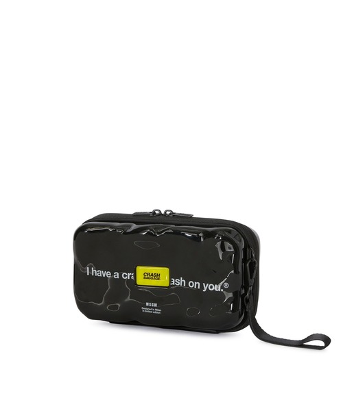 MSGM(エムエスジーエム)の「MSGM×CRASH BAGGAGE ミニ アイコン バッグ(ショルダーバッグ・メンズ・ブラック・ONE SIZE)」の3枚目の写真