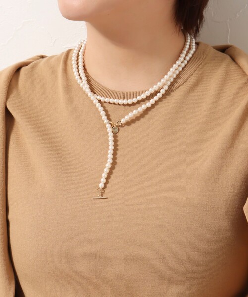 NOLLEY’S（ノーリーズ）の「パールロングネックレス（ネックレス・レディース・オフホワイト・FREE）」の12枚目の写真