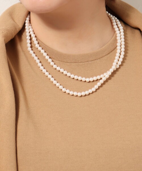 NOLLEY’S（ノーリーズ）の「パールロングネックレス（ネックレス・レディース・オフホワイト・FREE）」の13枚目の写真