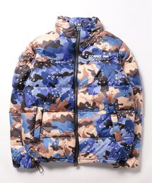 【COMME des FUCKDOWN】 COMME des FUCKDOWN CAMO エコダウンジャケット