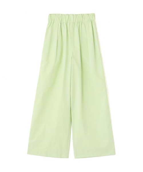N.(N. Natural Beauty Basic)(エヌエヌナチュラルビューティーベーシック)の「◆リラックスワイドパンツ(スラックス・レディース・クリーム/ライム・MEDIUM)」の21枚目の写真