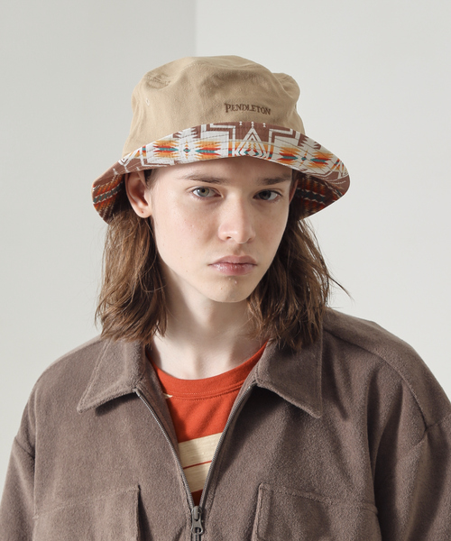 PENDLETON(ペンドルトン)の「【PENDLETON / ペンドルトン】/ COTTON TWILL HAT / コットンツイルハット(キャップ・メンズ・チャコールグレー/ベージュ/オフホワイト・フリー)」の11枚目の写真