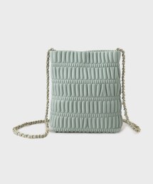 OPAQUE.CLIP | シャーリングデザインミニショルダーバッグ(ショルダーバッグ)