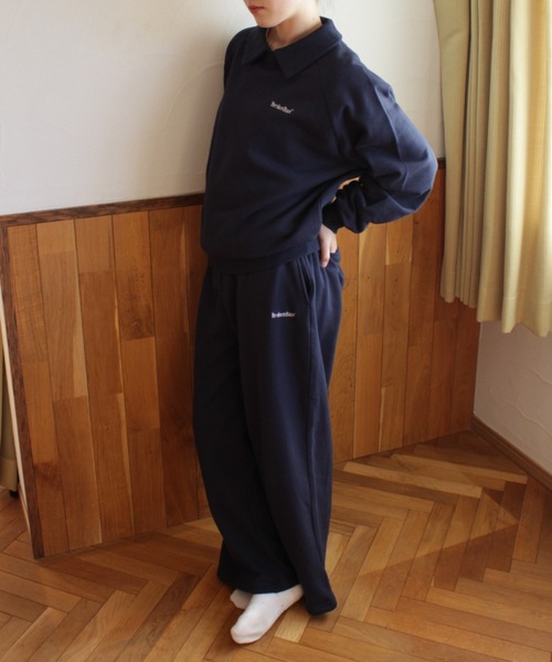 BROKEN BASE（ブロークンベース）の「紐付きワンポイント刺繍スウェットパンツ（スウェットパンツ・メンズ・ネイビー/杢グレー/クリーム・MEDIUM/LARGE）」の18枚目の写真