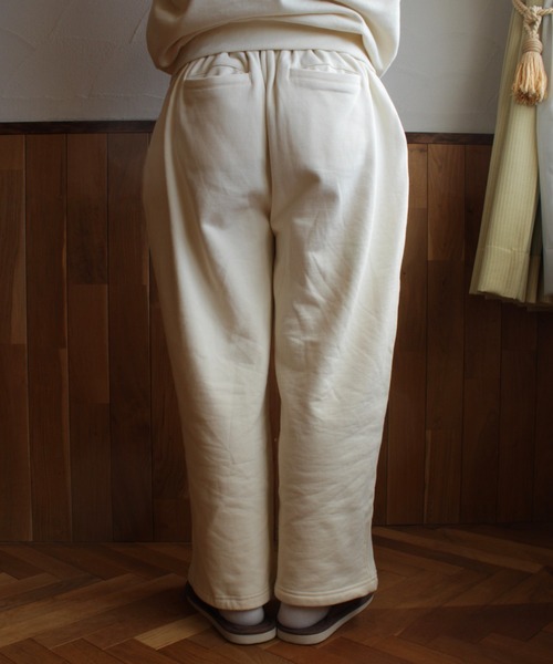 BROKEN BASE（ブロークンベース）の「紐付きワンポイント刺繍スウェットパンツ（スウェットパンツ・メンズ・ネイビー/杢グレー/クリーム・MEDIUM/LARGE）」の5枚目の写真