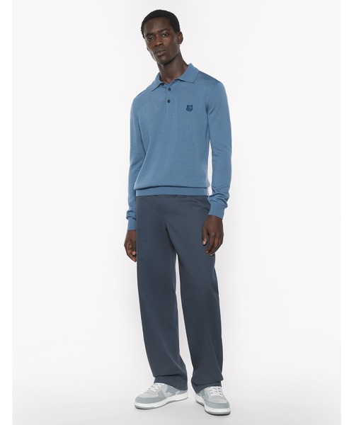 BOLD FOX HEAD PATCH POLO JUMPER（ニット/セーター）｜Maison