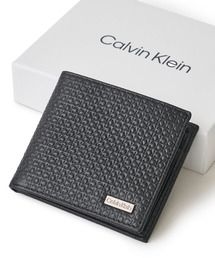 ADPOSION（アドポーション）の「【Calvin Klein/カルバンクライン】Billfold With Coin Pocket / ワンポイント レザーコンパクトウォレット（財布）」