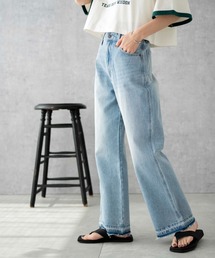 WEGO | WEGO/【24年春夏新作】セミフレアデニムパンツ(デニムパンツ)