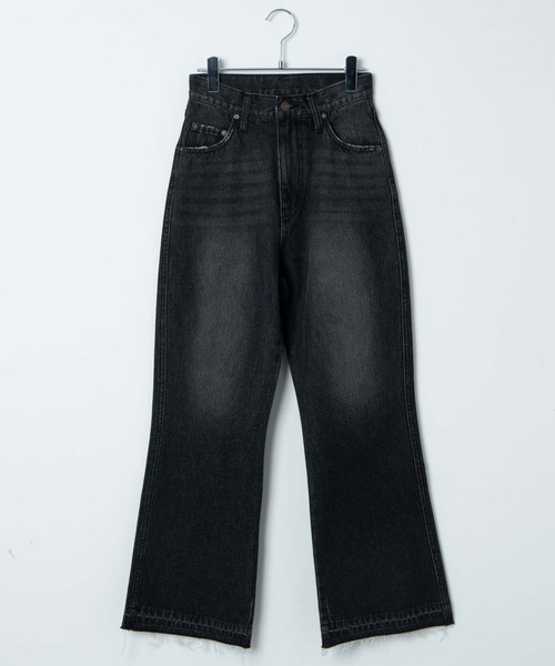 WEGO(ウィゴー)の「WEGO/セミフレアデニムパンツ(デニムパンツ・レディース・ライトインディゴブルー/ブラック系1・SMALL/MEDIUM)」の19枚目の写真