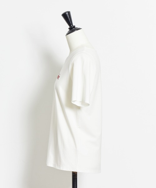 NOELA(ノエラ)の「ロゴTシャツ(Tシャツ/カットソー・レディース・ベージュ/ネイビー/オフホワイト・フリー)」の9枚目の写真