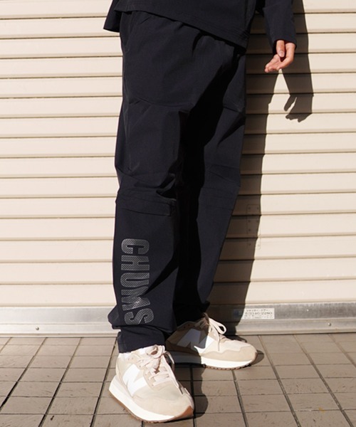CHUMS（チャムス）の「CHUMS/チャムス ロングパンツ ストレッチ セットアップ対応 CH03-1332（その他パンツ・メンズ・ブラック/ベージュ/オフホワイト・M/L/XL）」の2枚目の写真