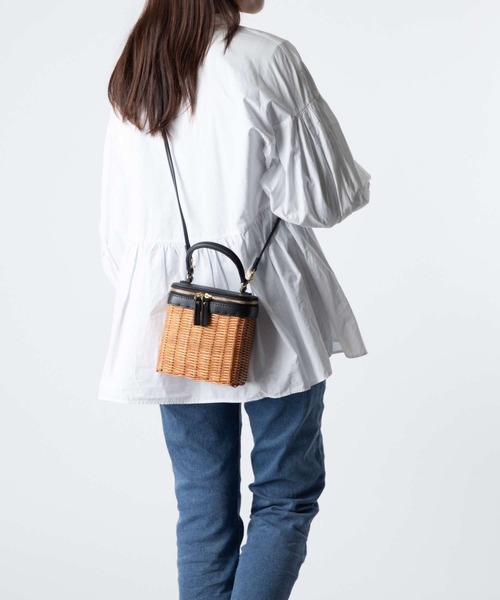 セール】BAGMATI LEATHER COMBINATION 2WAY BASKET バグマティ