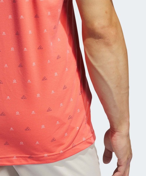 adidas Golf(アディダスゴルフ)の「GO-TO モノグラムシャツ【adidas Golf/アディダスゴルフ】(ポロシャツ・メンズ・レッド系その他/ライトグレー/クリーム/ダークグリーン・XX-LARGE/X-LARGE/SMALL/MEDIUM/LARGE)」の13枚目の写真