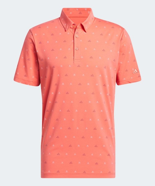 adidas Golf(アディダスゴルフ)の「GO-TO モノグラムシャツ【adidas Golf/アディダスゴルフ】(ポロシャツ・メンズ・レッド系その他/ライトグレー/クリーム/ダークグリーン・XX-LARGE/X-LARGE/SMALL/MEDIUM/LARGE)」の11枚目の写真