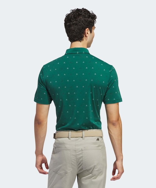 adidas Golf(アディダスゴルフ)の「GO-TO モノグラムシャツ【adidas Golf/アディダスゴルフ】(ポロシャツ・メンズ・レッド系その他/ライトグレー/クリーム/ダークグリーン・XX-LARGE/X-LARGE/SMALL/MEDIUM/LARGE)」の16枚目の写真