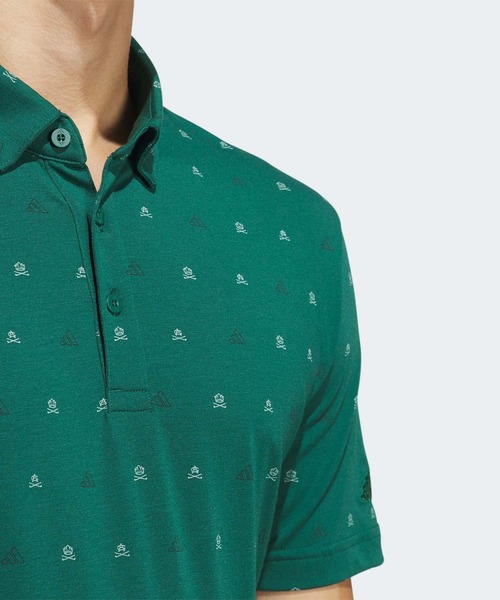 adidas Golf(アディダスゴルフ)の「GO-TO モノグラムシャツ【adidas Golf/アディダスゴルフ】(ポロシャツ・メンズ・レッド系その他/ライトグレー/クリーム/ダークグリーン・XX-LARGE/X-LARGE/SMALL/MEDIUM/LARGE)」の19枚目の写真