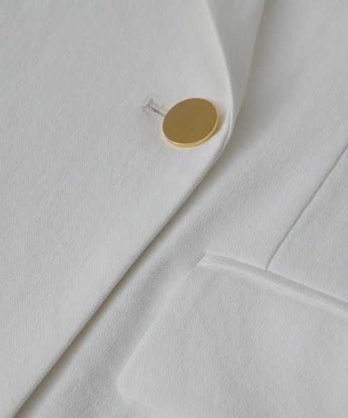 La boutique BonBon（ラブティックボンボン）の「ドライオックススリーブレスジャケット（ベスト・レディース・ブラック/ホワイト・FREE）」の9枚目の写真