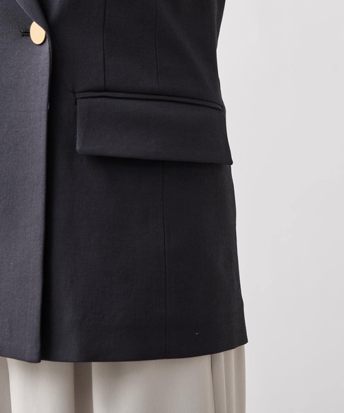 La boutique BonBon（ラブティックボンボン）の「ドライオックススリーブレスジャケット（ベスト・レディース・ブラック/ホワイト・FREE）」の22枚目の写真