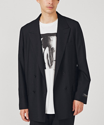 EDIFICE | 【La.French】ダブル 4ボタンジャケット (TOLLEGNO)(その他アウター)