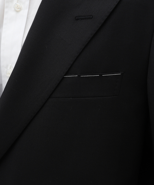 EDIFICE（エディフィス）の「【La.French】ダブル 4ボタンジャケット (TOLLEGNO)（その他アウター・メンズ・ブラック・46/44/48）」の19枚目の写真