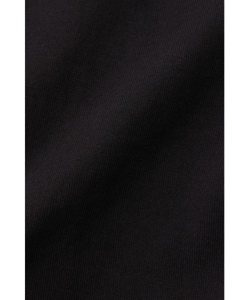 M_(エムアンダーバー)の「オーガニックコットン使用の少しハリのあるTシャツ生地 背中で帯を結わえるデザインの長袖Tシャツ(Tシャツ/カットソー・レディース・アイボリー/ブラック/ライトピンク・FREE)」の15枚目の写真