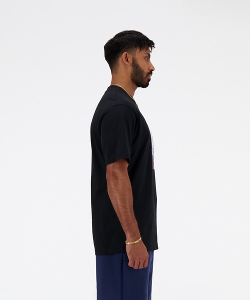 NEW BALANCE(ニューバランス)の「Athletics Models Never Age リラックス ショートスリーブTシャツ(Tシャツ/カットソー・メンズ・ホワイト/ブラック・XX-LARGE/X-LARGE/LARGE/MEDIUM/SMALL)」の8枚目の写真