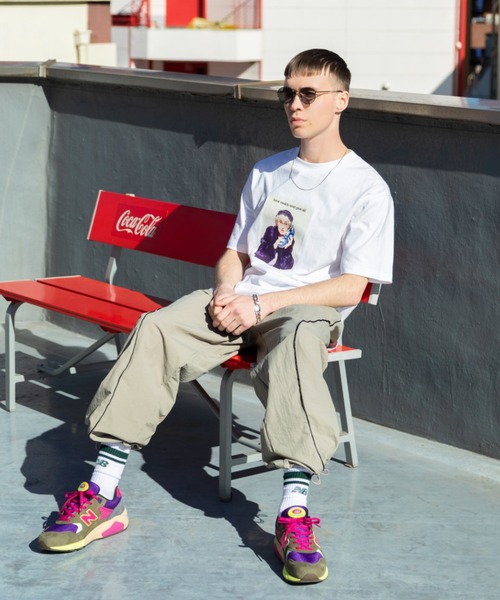 NEW BALANCE(ニューバランス)の「Athletics Models Never Age リラックス ショートスリーブTシャツ(Tシャツ/カットソー・メンズ・ホワイト/ブラック・XX-LARGE/X-LARGE/LARGE/MEDIUM/SMALL)」の11枚目の写真