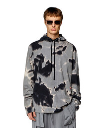 DIESEL（ディーゼル）の「メンズ トップス T-CRANE-LS-HOOD-N1