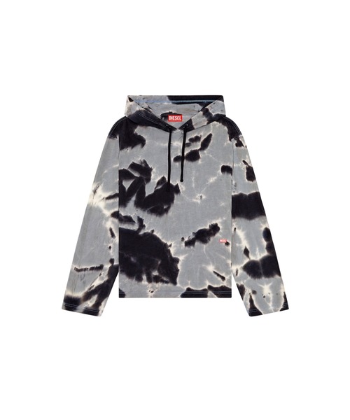 DIESEL（ディーゼル）の「メンズ トップス T-CRANE-LS-HOOD-N1