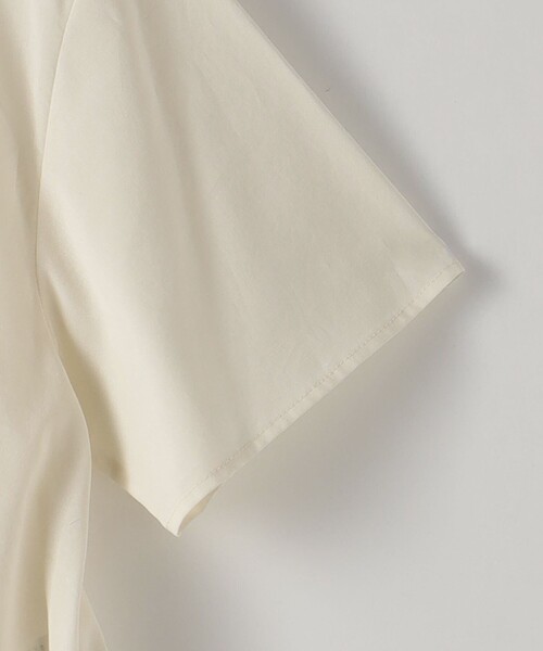 Steven Alan(スティーブンアラン)の「<AMOMENTO>SHORT SLEEVE VOLUME TOP/ブラウス(シャツ/ブラウス・レディース・オフホワイト・0)」の2枚目の写真
