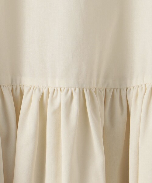 Steven Alan(スティーブンアラン)の「<AMOMENTO>SHORT SLEEVE VOLUME TOP/ブラウス(シャツ/ブラウス・レディース・オフホワイト・0)」の4枚目の写真