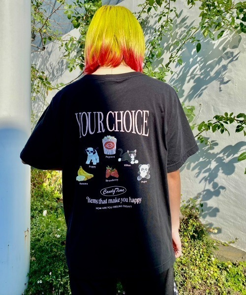 セール】YOUR CHOICE Tシャツ（Tシャツ/カットソー）｜Candy
