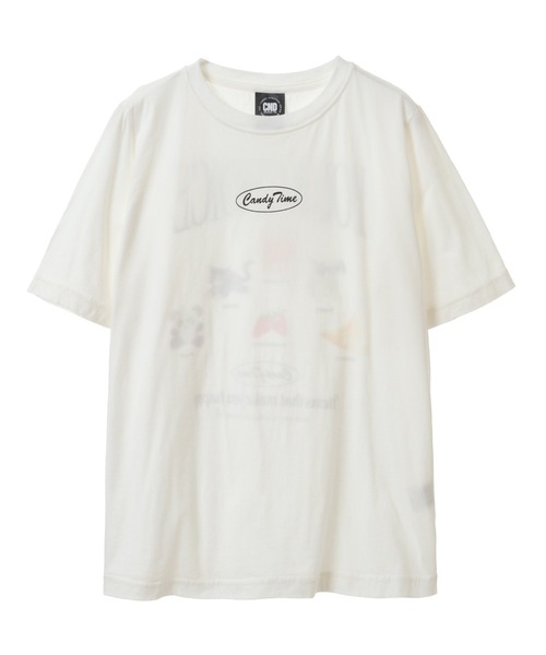 Candy Stripper（キャンディストリッパー）の「YOUR CHOICE Tシャツ（Tシャツ/カットソー・レディース・オフホワイト/ブラック/パープル・3/2/1）」の10枚目の写真