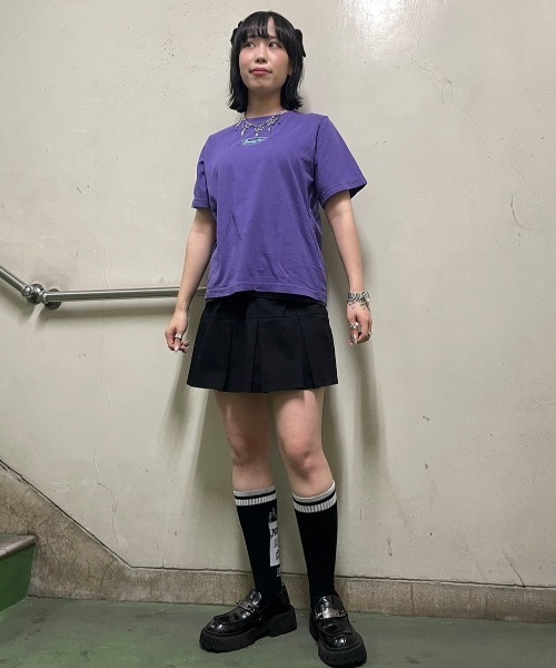 Candy Stripper（キャンディストリッパー）の「YOUR CHOICE Tシャツ（Tシャツ/カットソー・レディース・オフホワイト/ブラック/パープル・3/2/1）」の18枚目の写真