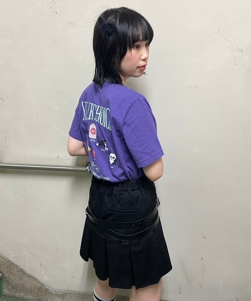 Candy Stripper（キャンディストリッパー）の「YOUR CHOICE Tシャツ（Tシャツ/カットソー・レディース・オフホワイト/ブラック/パープル・3/2/1）」の15枚目の写真