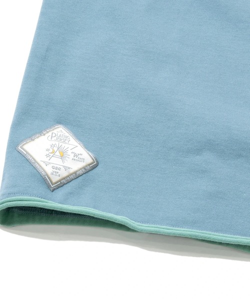 go slow caravan(ゴースローキャラバン)の「Wフェイス天竺 カットオフ PKT TEE(Tシャツ/カットソー・メンズ・ブラック/ホワイト/ブルー・X-LARGE/LARGE/MEDIUM)」の8枚目の写真