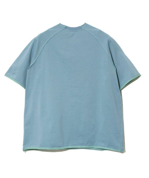 go slow caravan(ゴースローキャラバン)の「Wフェイス天竺 カットオフ PKT TEE(Tシャツ/カットソー・メンズ・ブラック/ホワイト/ブルー・X-LARGE/LARGE/MEDIUM)」の10枚目の写真